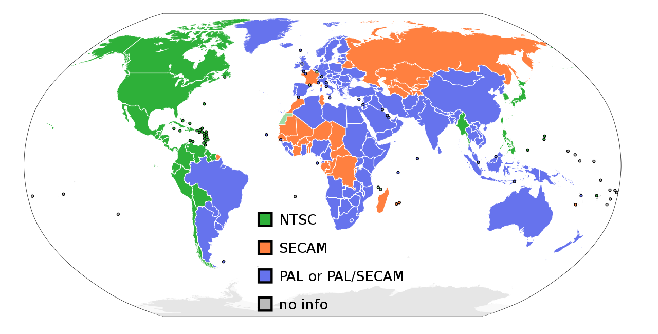 Standard PAL-B/G Broadcasting