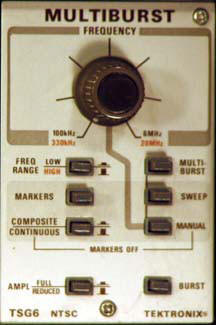 Tektronix 1411 PAL Broadcasting