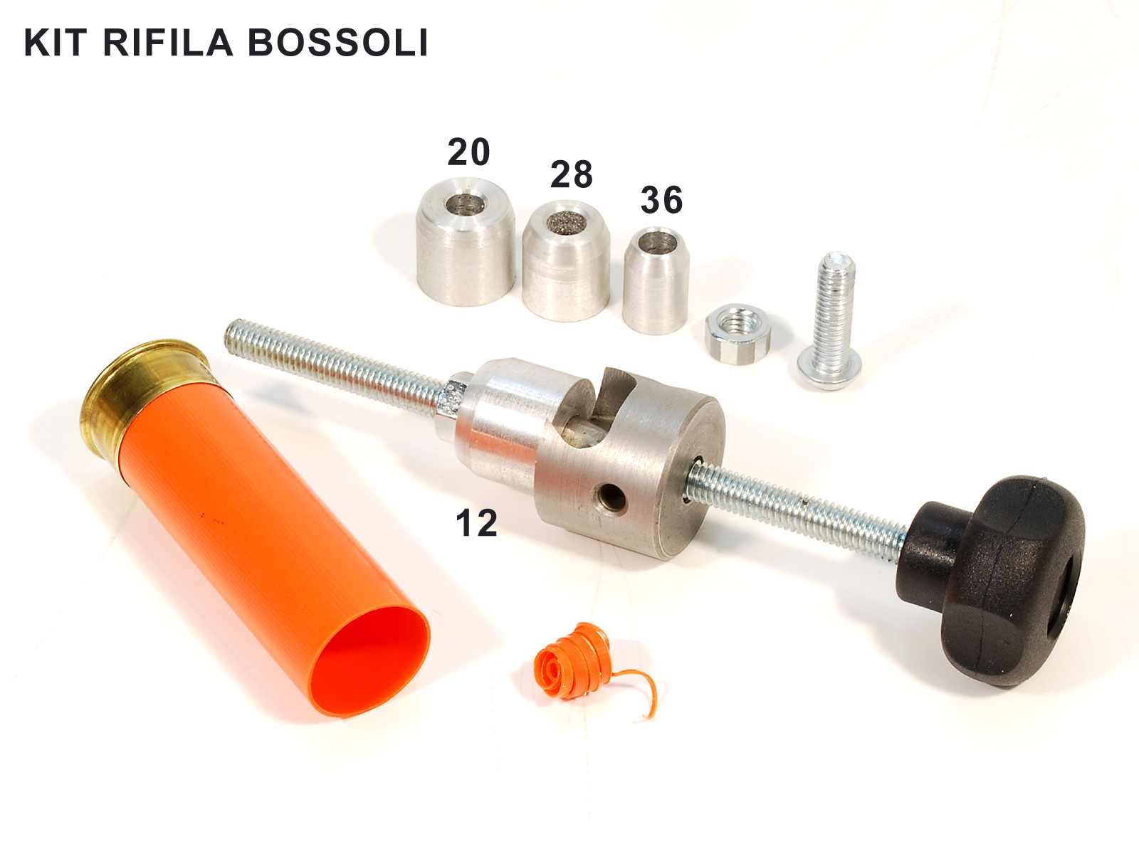 Rifilabossoli Universale Rifilatura dei Bossoli