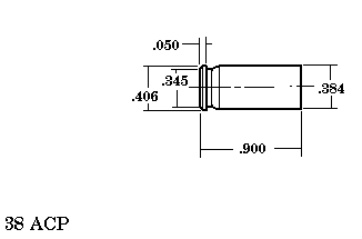 38 ACP Cartucce