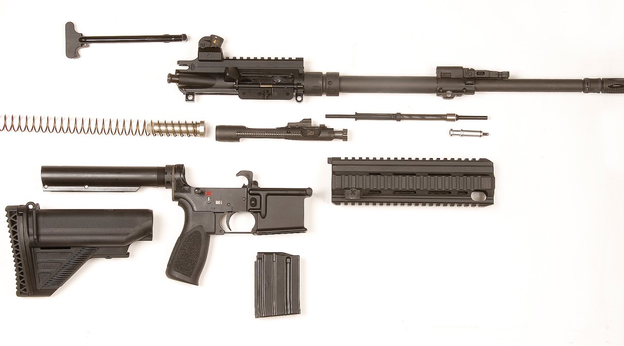 Smontaggio Arma Pulizia Armi