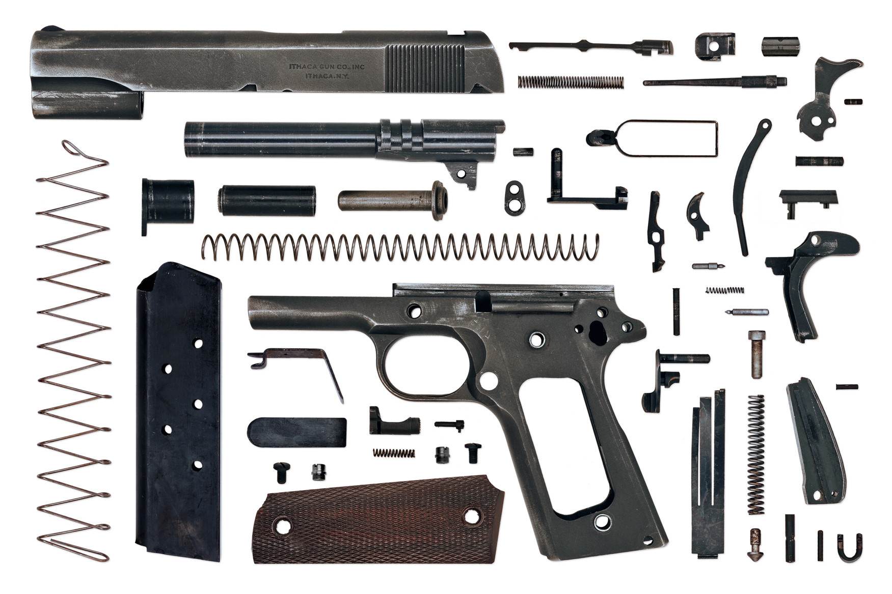 Smontaggio Semiautomatiche Pulizia Armi