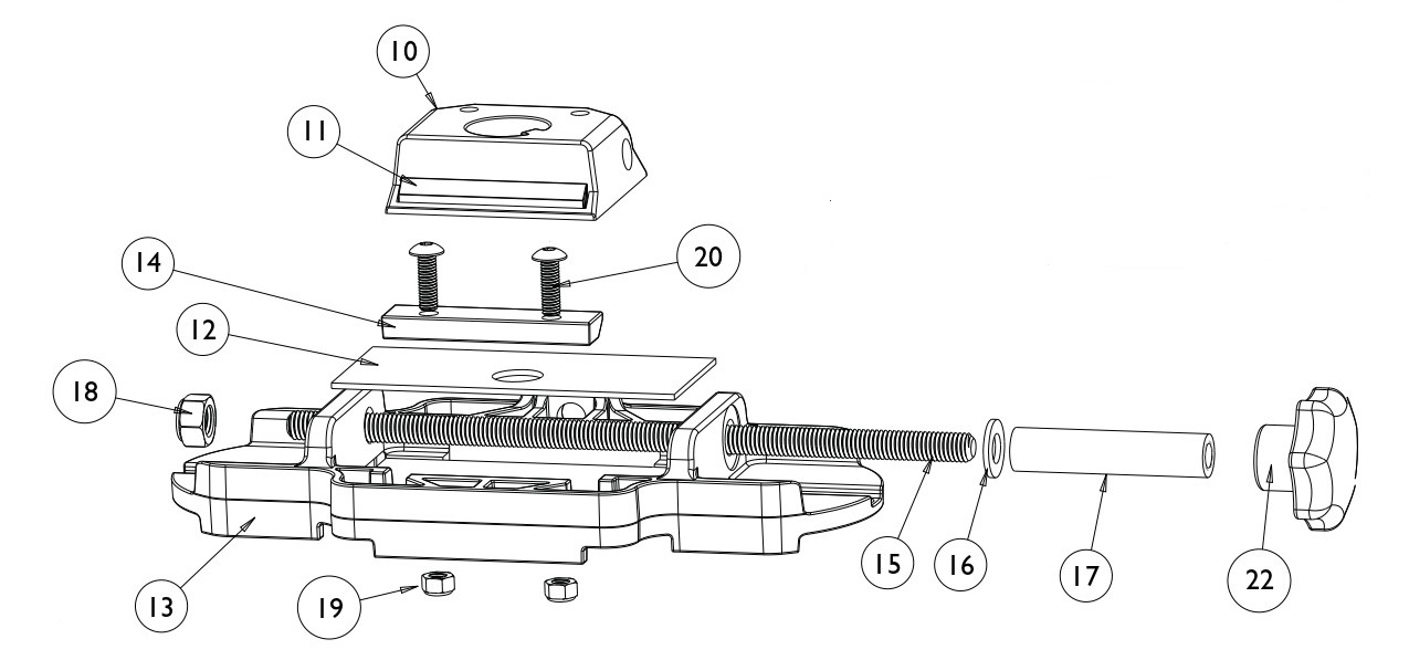 Caldwell Rock BR Shooting Rest Accessori Armi