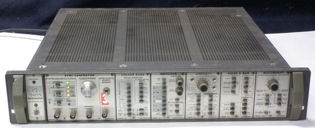 Tektronix 1411 PAL Broadcasting