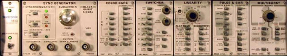 Tektronix 1411 PAL Broadcasting