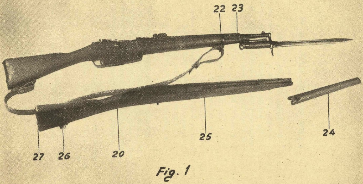 Descrizione del Moschetto Mod. 91 CARCANO mod.91/38TS