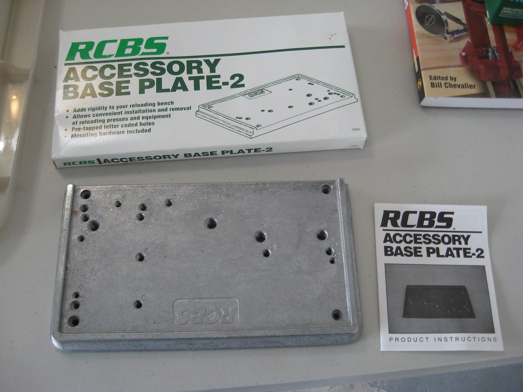 RCBS Accessory Base Plate Caricamento Polvere