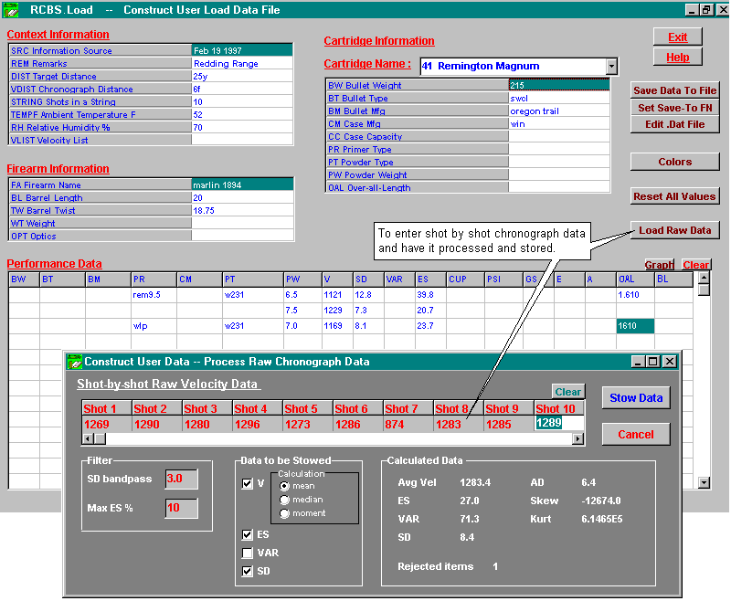 Software RCBS.LOAD Verifica al Poligono